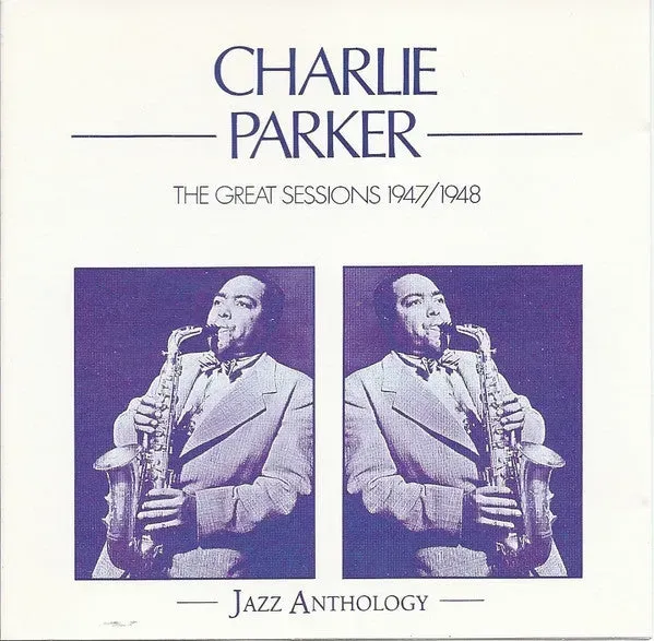 Charlie Parker The Great Sessions CD brukt mono