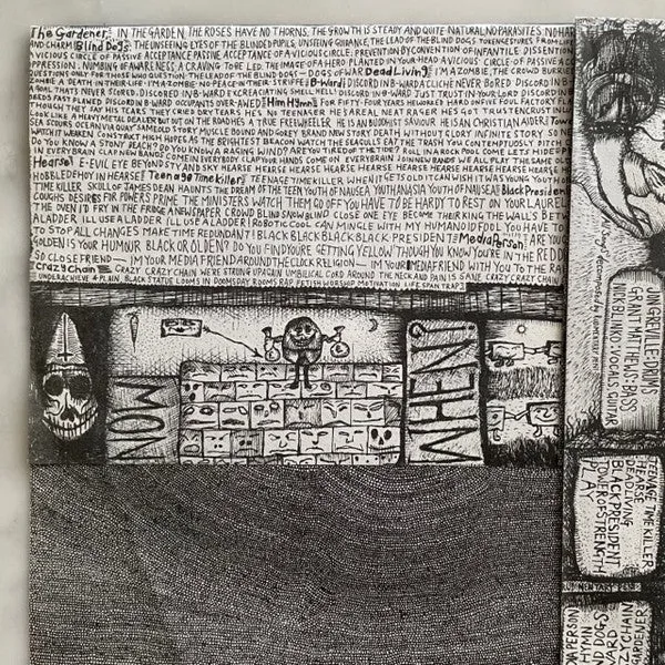 Rudimentary Peni EP 7" vinyl brukt 1981 punk