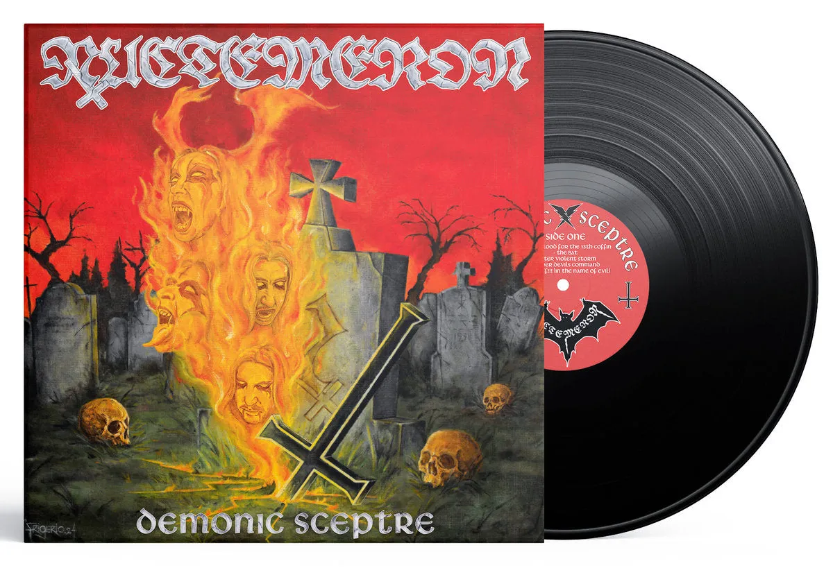 Nuctemeron Demonic Sceptre LP – svart vinyl