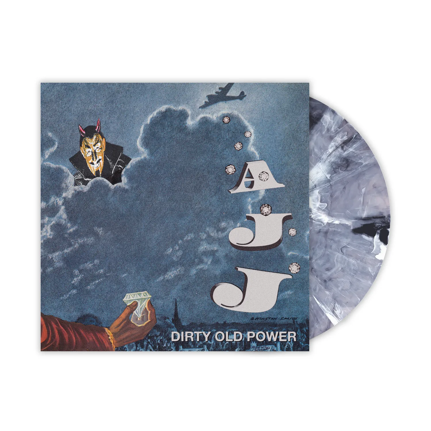 AJJ Dirty Old Power LP vinyl eco mix forhånd