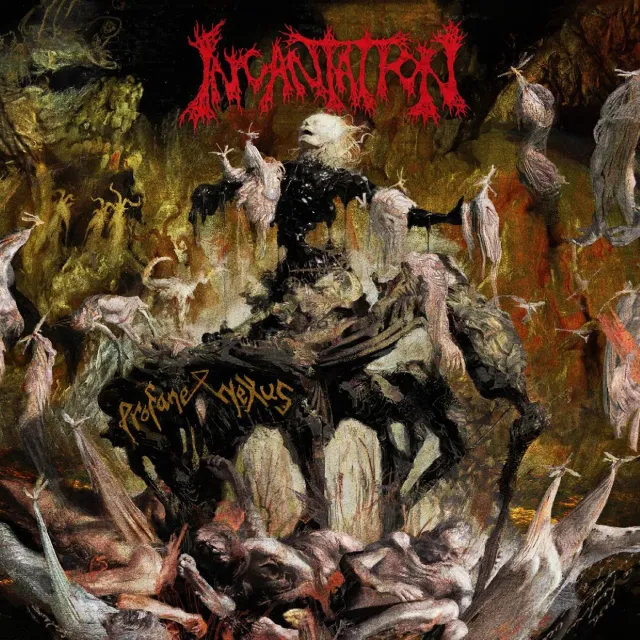 Incantation Profane Nexus LP splatter vinyl limitert