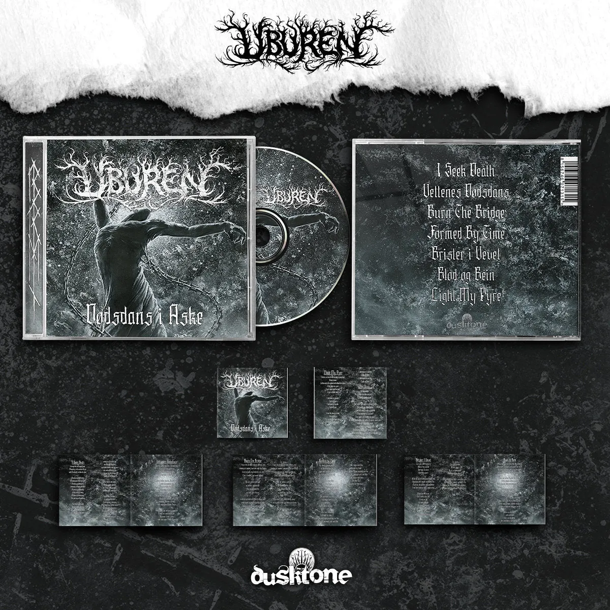 Uburen Dødsdans I Aske CD jewelcase preorder