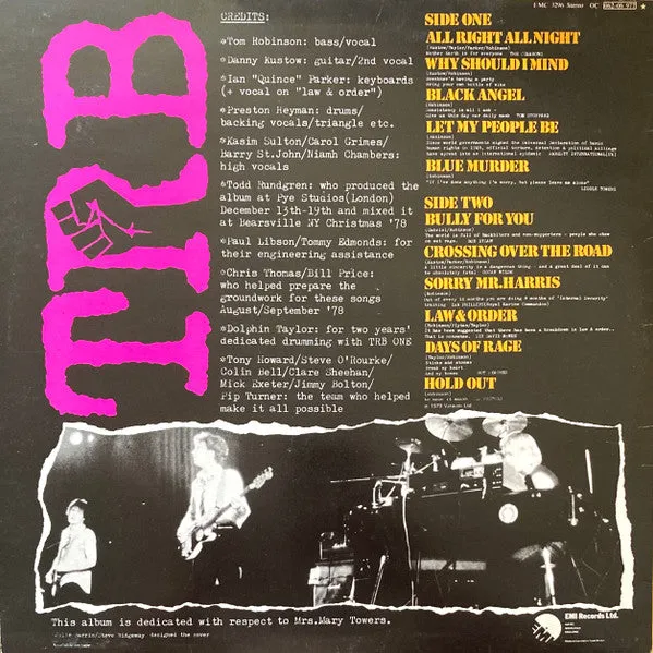 Tom Robinson Band TRB Two LP brukt poprock