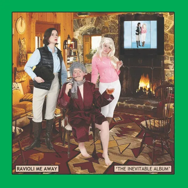 Ravioli Me Away Inevitable LP vinyl brukt synth