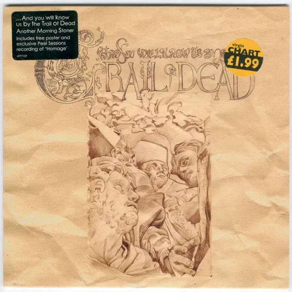 Trail Of Dead Another Morning Stoner 7" singel brukt beige vinyl
