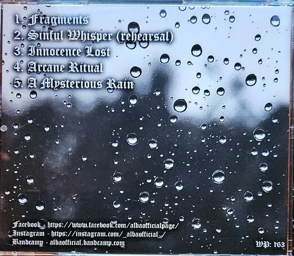 Alba Old Fragments CDr Ltd 25 black metal ny