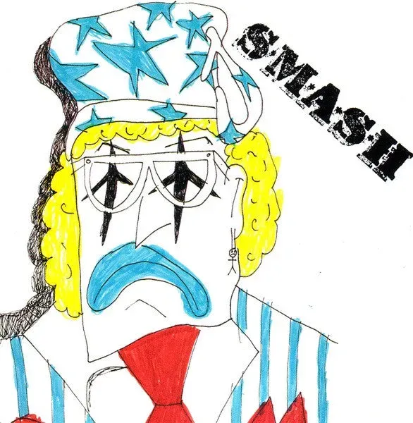 S*M*A*S*H Kill Somebody CD-singel brukt