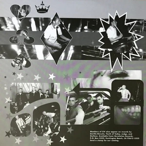 CIV Set Your Goals LP vinyl brukt 1995 hardcore