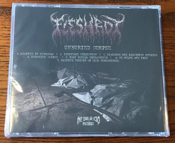Fleshrot Unburied Corpse CD death metal album