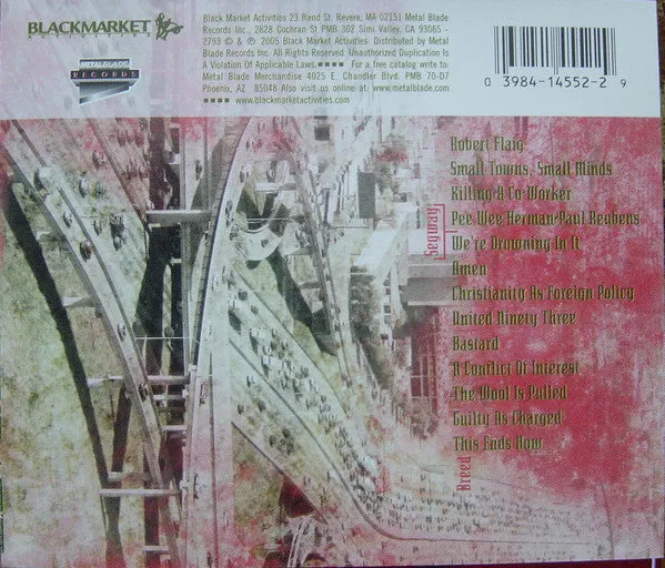 Ed Gein Judas Goats & Dieseleaters CD brukt