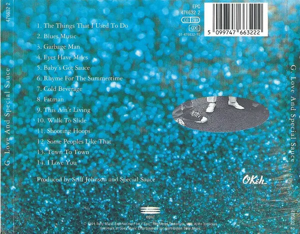 G. Love & Special Sauce CD album brukt 1994 bluesrock