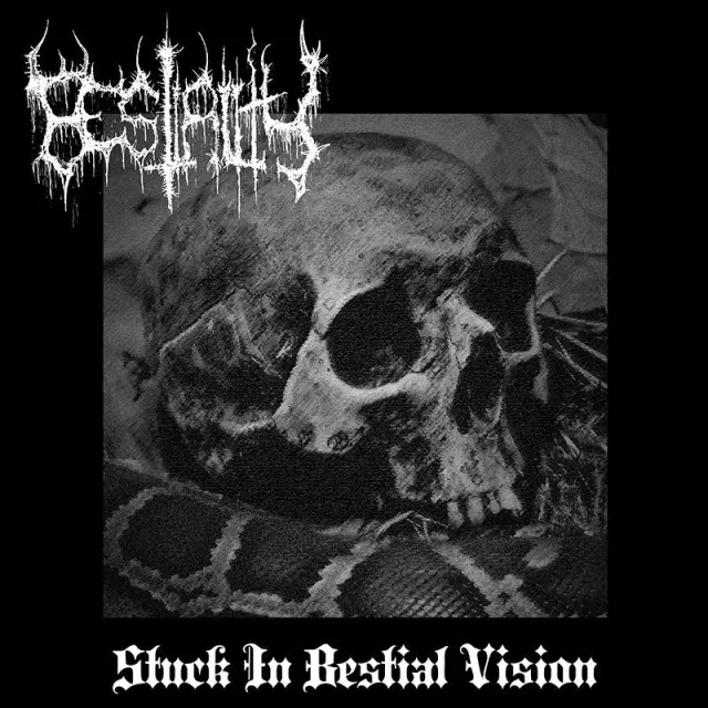 Bestiality Stuck In Bestial Vison MCD nummerert black thrash