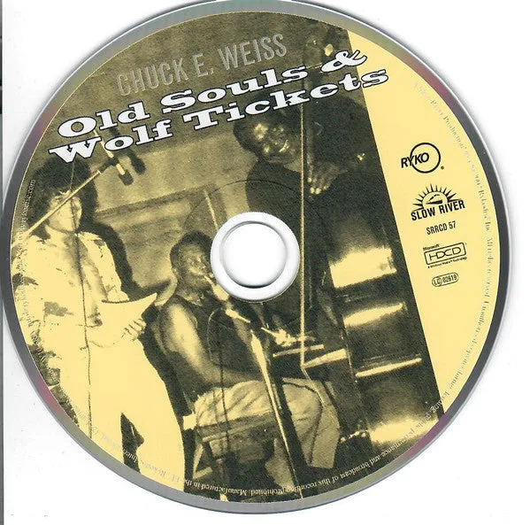 Chuck E. Weiss Old Souls & Wolf Tickets CD brukt blues