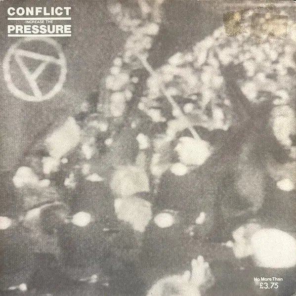 Conflict Increase The Pressure LP vinyl brukt – punk