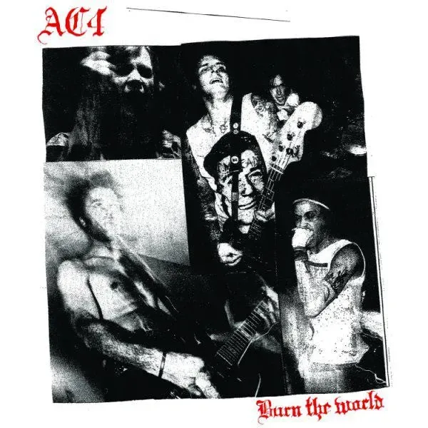 AC4 Burn The World CD brukt album hardcore punk