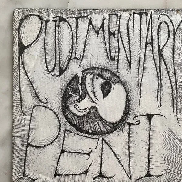 Rudimentary Peni EP 7" vinyl brukt 1981 punk