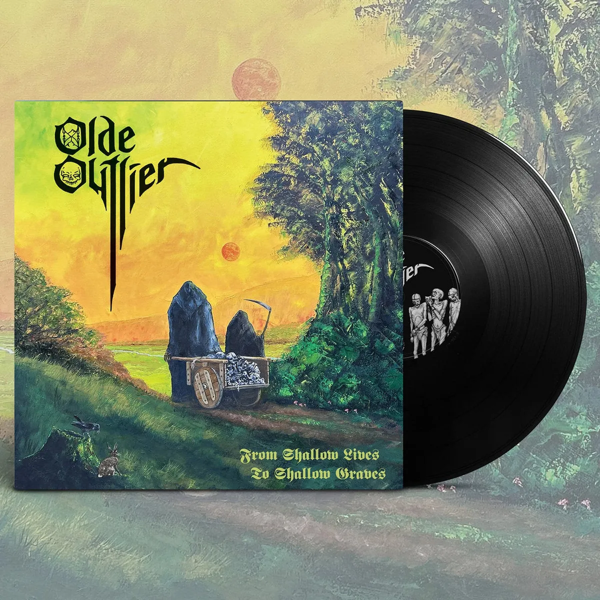 Olde Outlier From Shallow Lives To Shallow Graves LP