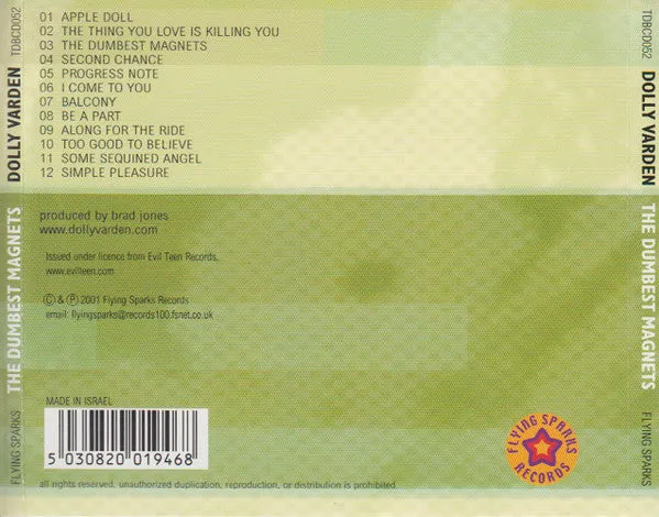 Dolly Varden The Dumbest Magnets CD brukt countryrock