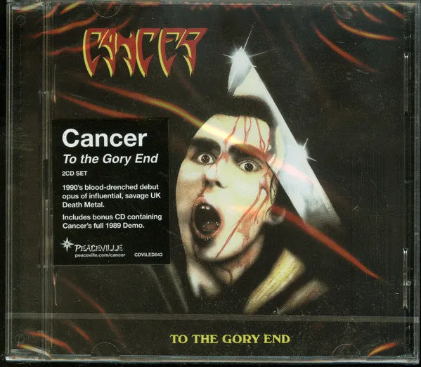 Cancer To The Gory End 2xCD brukt remaster