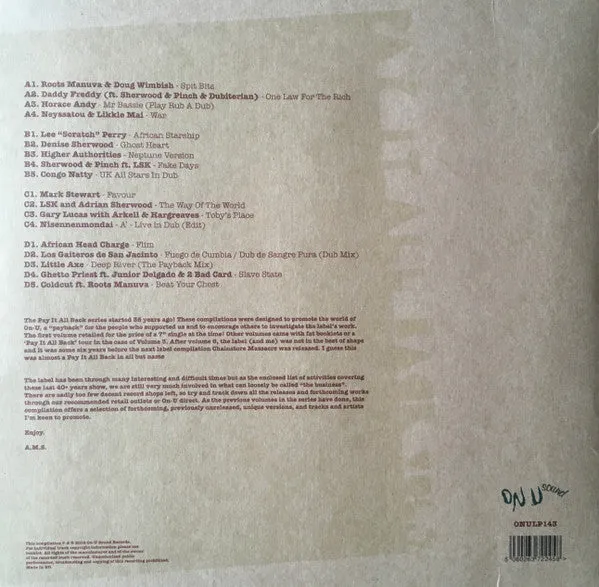 Various Pay It All Back Vol.7 2xLP brukt dub
