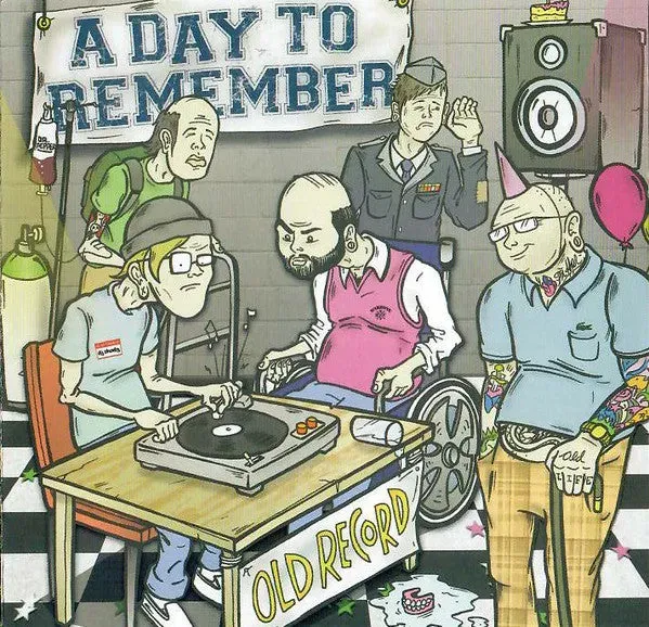 A Day To Remember Old Record CD album metalcore