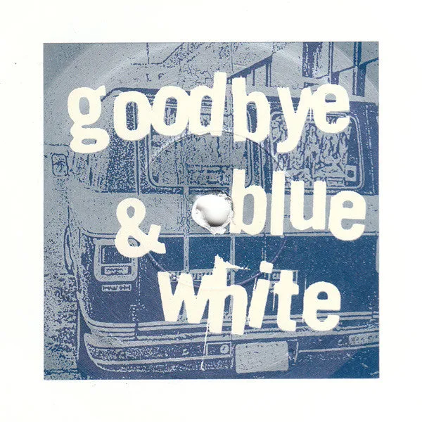Less Than Jake Goodbye Blue & White LP hvit vinyl brukt
