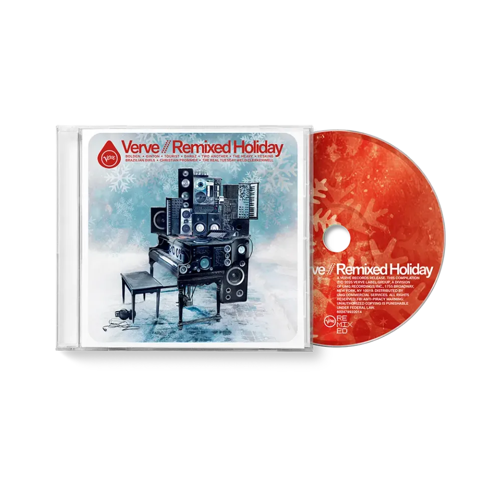 Verve Remixed Holiday CD juleplate