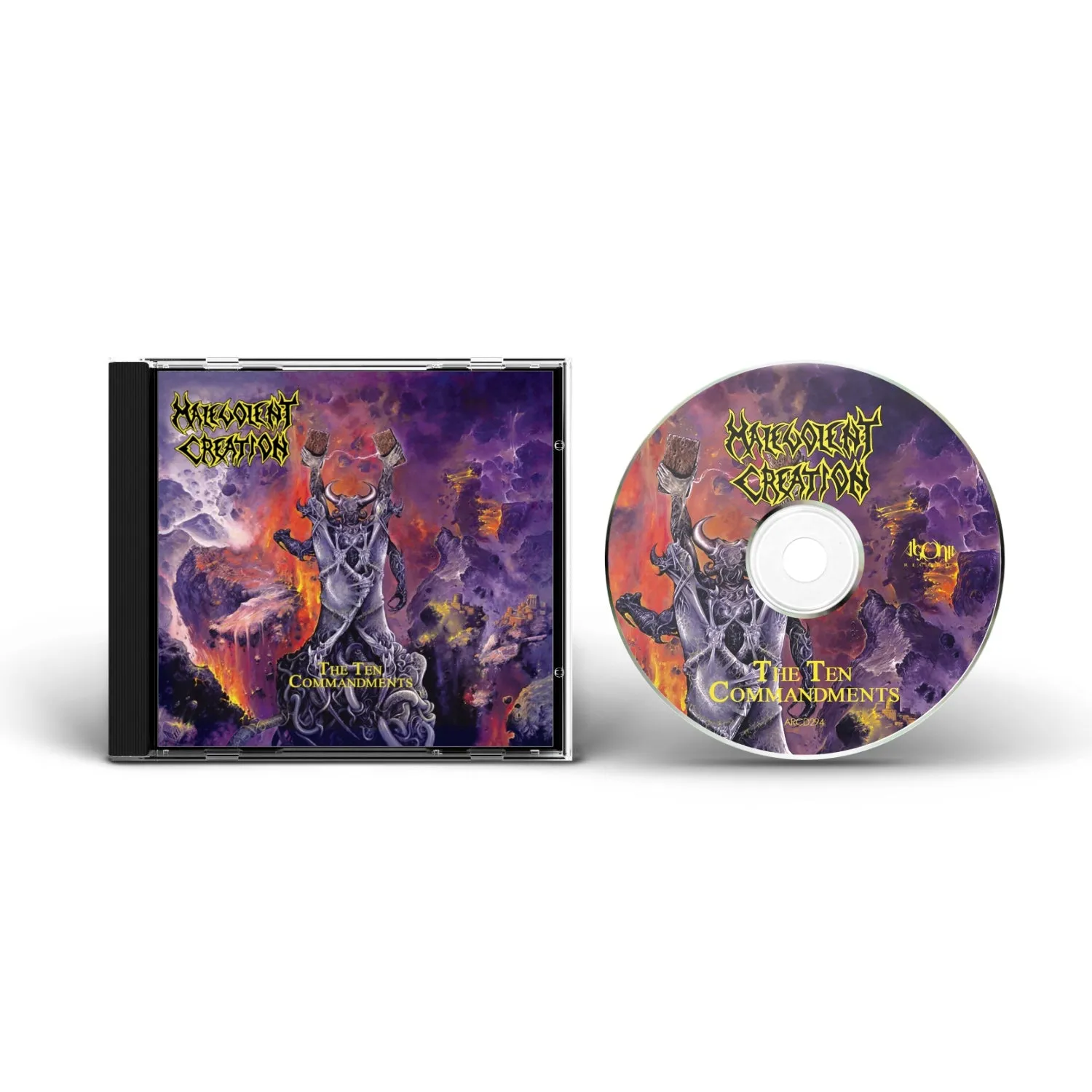 Malevolent Creation The Ten Commandments CD remaster