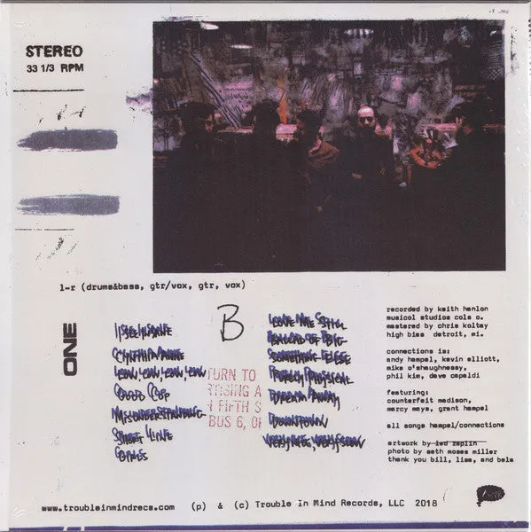 Connections Foreign Affairs LP rød vinyl indie
