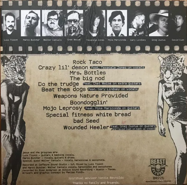 Jesus And Groupies Weapons Nature Provided LP brukt