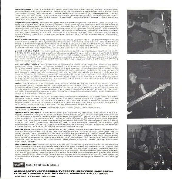 Jawbox Grippe LP brukt post-hardcore