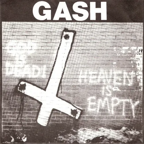 Gash God Is Dead REACTOR 014 7" vinyl nummerert hardcore