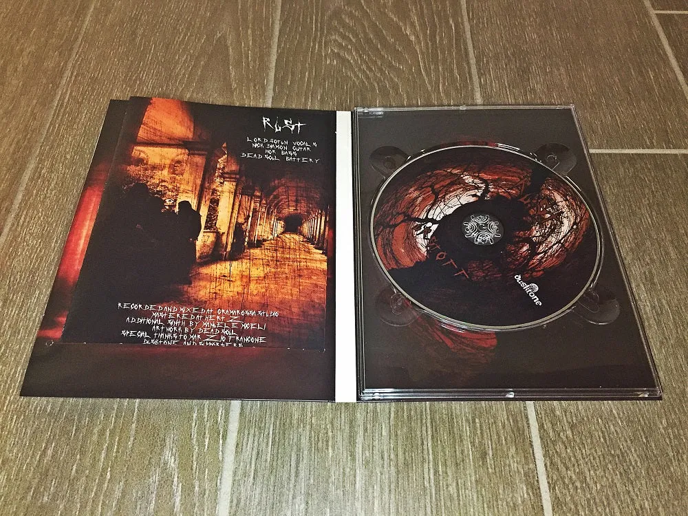 Rust Urstoff A5 digi CD black death apokalyptisk