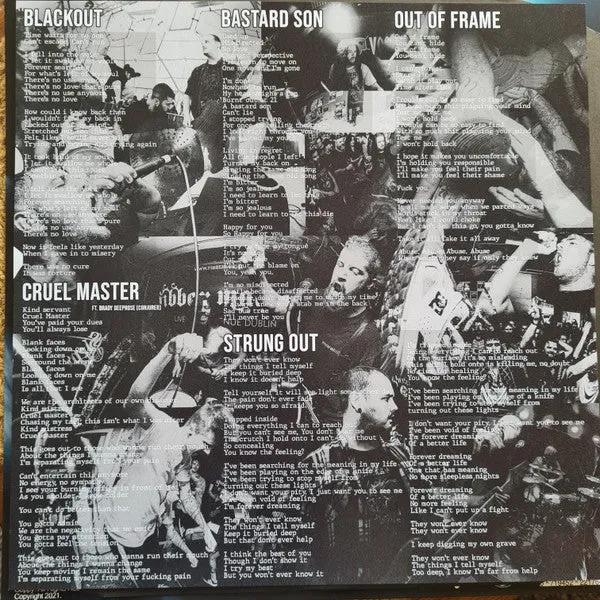 Bailer Disposable Youth LP gul splatter vinyl brukt