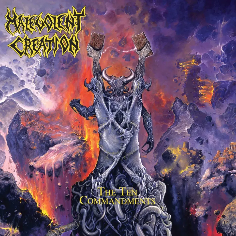 Malevolent Creation The Ten Commandments LP lilla vinyl