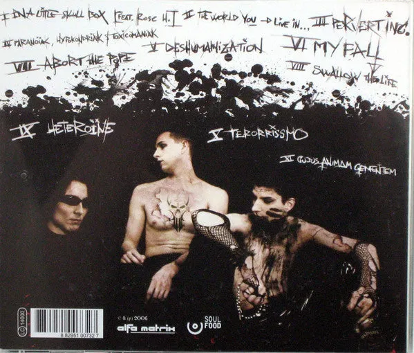Tamtrum Elektronic Blakc Mess CD brukt VG+ electro