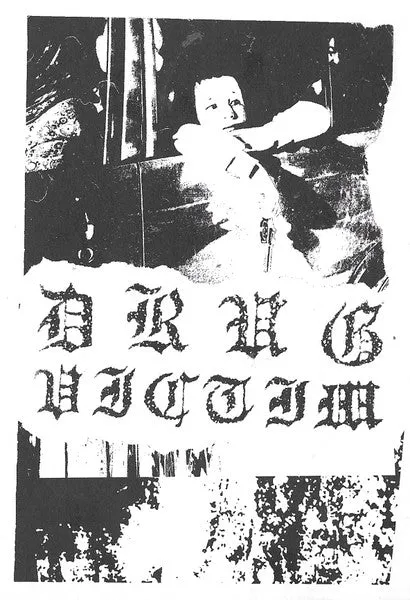 Drug Victim Mongrel 7" grønn vinyl brukt