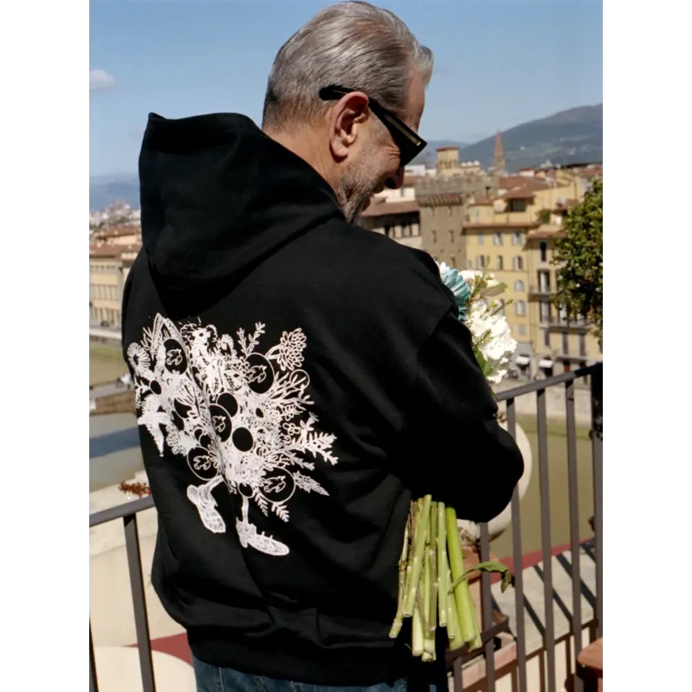 Jeff Goldblum Still Blooming hoodie økologisk bomull