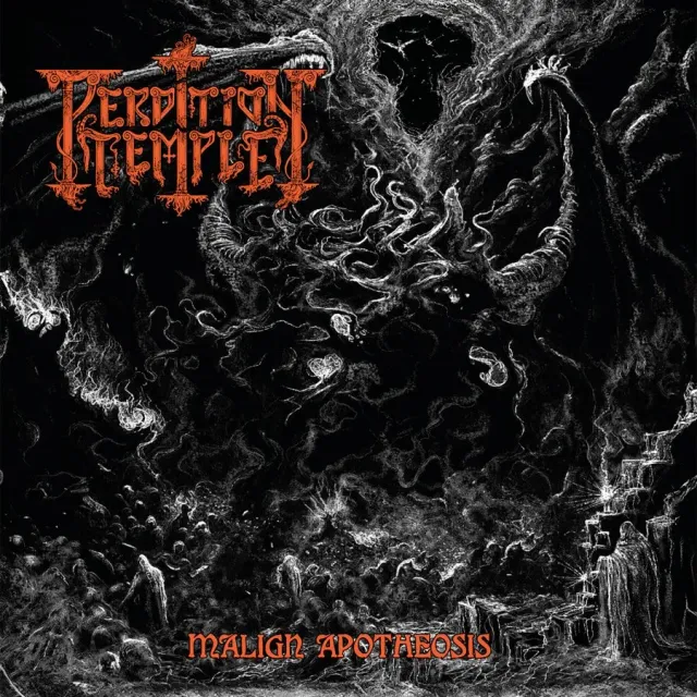 Perdition Temple Malign Apotheosis LP splatter vinyl