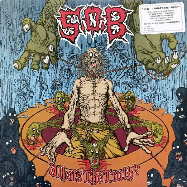 S.O.B. What's The Truth LP vinyl tourutgave