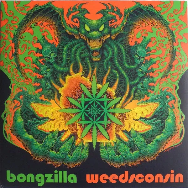 Bongzilla Weedsconsin 2xLP oransje grønn vinyl stoner