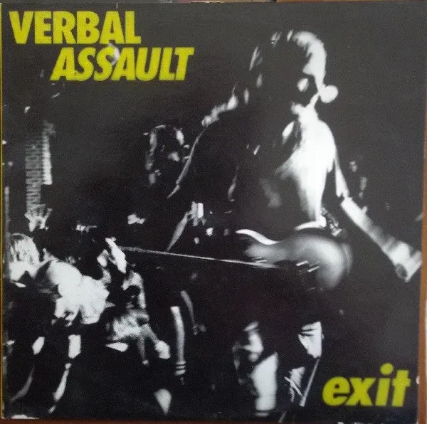 Verbal Assault Exit 10" EP vinyl brukt hardcore