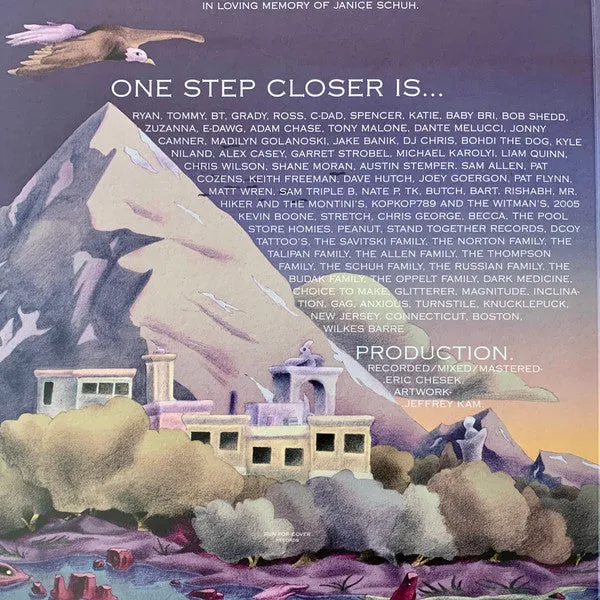 One Step Closer This Place You Know LP oransje vinyl brukt