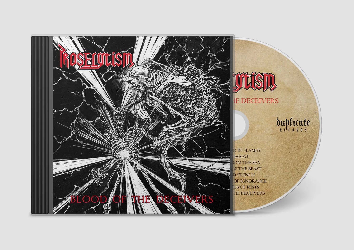 Proselytism Blood Of The Deceivers CD jewelcase ltd