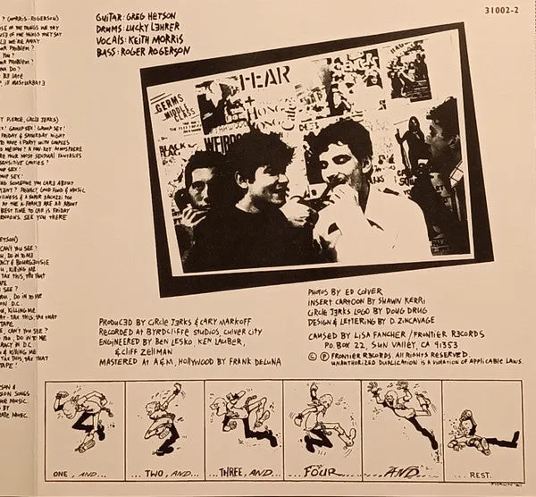 Circle Jerks Group Sex CD brukt hardcore