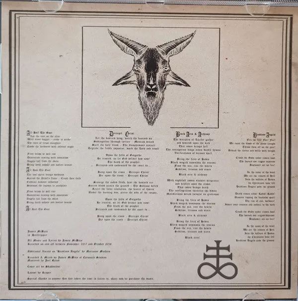 Hellripper Black Arts & Alchemy CD EP brukt ltd