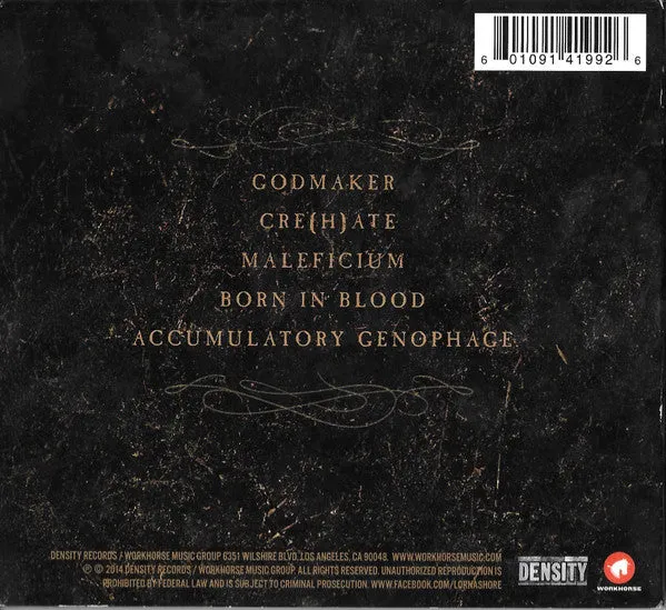 Lorna Shore Maleficium CD EP ny deathcore forseglet
