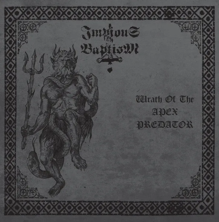 Impious Baptism Wrath Of The Apex Predator CD black metal