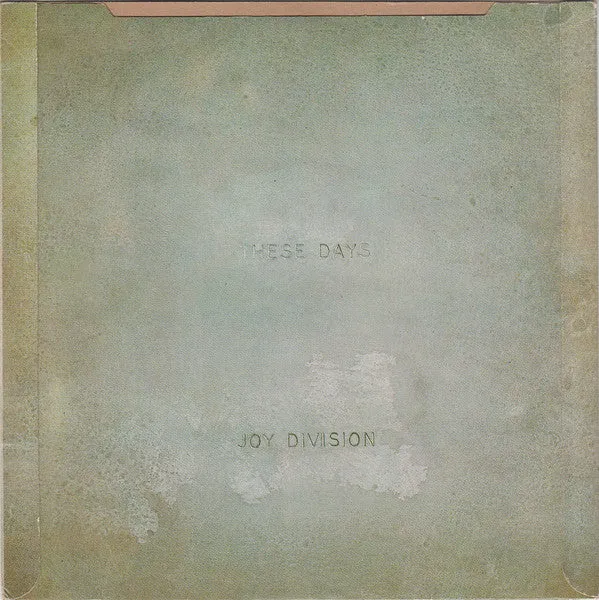 Joy Division Love Will Tear Us Apart 7" vinyl FAC 23 brukt UK