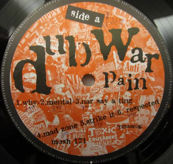 Dub War Pain MOSH 121 brukt LP dub punk